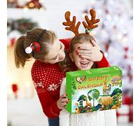 MasYosh Calendrier de L' de Noël avec des Jouets D'animaux Réalistes