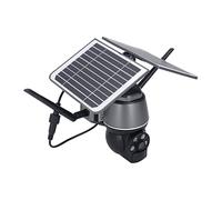 MasYosh Caméra de sécurité Solaire, Caméra de PTZ sans Fil 1080p avec Nocturne Couleur et Conversation à 2 Voies, pour la sécurité à Domicile avec Une Batterie de (4G JP)