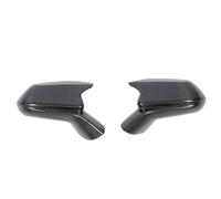 MasYosh Capuchon de Rétroviseur en Fibre de Carbone, Couvercle de Rétroviseur Latéral Anti-déformation avec Texture Spéciale pour Véhicule, Protection contre les Rayures, les Chocs et