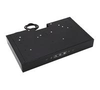 MasYosh Carénage 12 V, bouton tactile Moteur en cuivre pur Double roue tourbillonnante Aspiration plus forte, avec filtre amovible et double éclairage LED, pour camping-car, camping-car, yacht cuisine