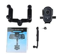 MasYosh Carroir de Recul de la Voiture Montage de Téléphone à 360 Degrés Horaire du Téléphone Portable Ajustement Universel pour la Voiture