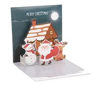MasYosh Carte de Noël 3D avec un Design Spécial (C'est le style)