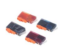 MasYosh Cartouches à Encre 4pcs, Remplacement de Recharge Compatible BK C M Y pour L'imprimante Avantage de L'Encre de Bureau 4615 5525 3525 6525 4625, avec Sortie Encre