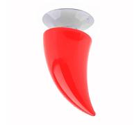 MasYosh Casque de Moto avec Corne à Ventouse, Décoration Démon Diable en | Conception Flexible, Matériau en Caoutchouc Durable, Anti-rayures, Adaptation Universelle pour la Plupart des Casques,