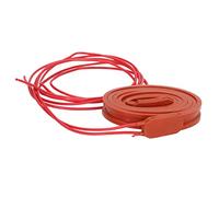 MasYosh Ceinture Chauffante en Silicone 80 W, Enveloppe Chauffante Flexible et étanche avec Température de Contrôle Automatique pour le Chauffage des Tuyaux D', Compresseur d (DC12V)