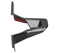 MasYosh Coltre à Volant, Garniture Décorative Protectrice de L'ABS pour Sylphy 2020, avec Une Installation de Pâte Facile et Un Autocollant élégant (Motif en Fibre de Carbone Noir Brillant)