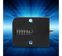 MasYosh Compteur de Moisissure à Mémoire Automatique, Comptoir Mécanique Haute Précision à 7 Chiffres 0-9999999, avec Affichage Entièrement scellé pour le Comptage Industriel et les