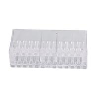 MasYosh Conteneur de Tête D'aiguille ABS Durable, Boîte de Rangement D'aiguilles de Seringue de Grande capacité pour L'industrie de L'élevage