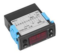 MasYosh Contrôleur de Température, Thermostat D'affichage Numérique avec Minuteur de Dégivrage pour Réfrigérateur et Refroidisseur, Capteur 1 Voie, AC, 40 ℃ à 40 ℃ Plage