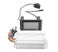 MasYosh Contrôleur de vélo électrique 48 V 1500 W, compteur LCD SW900 avec boîtier en métal premium et écran ABS, pour vélos électriques de bricolage, scooters, voitures