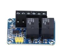 MasYosh Contrôleur FKG-D Relais de Télécommande Double Canal Module à Double Pôle à Pole 20A DC 5-8V