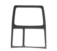 MasYosh Couvercle du Panneau de Décalage D'engrenage en Fibre de Carbone, Réelle Garniture Intérieure en Fibre de Carbone pour Lancer de ES Evo X 2008-2016, avec du Ruban Adhésif pour
