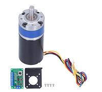 MasYosh DC 24V Gear Motor, Pure Copper Bobine en Acier en Acier High Torsion Durable, avec Support et Contrôleur, pour Instrumentation Digital Products Industrial Equipment (45 tr/min)