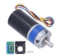 MasYosh DC 24V Gear Motor, Pure Copper Bobine en Acier en Acier High Torsion Durable, avec Support et Contrôleur, pour Instrumentation Digital Products Industrial Equipment (32 tr/min)
