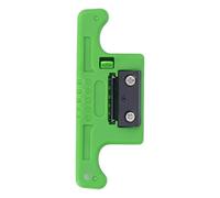 MasYosh Dénudeur de Fibre Optique à 5 Fils, Structure Compacte avec Boîtier en PVC et Lame en Acier à Outils, pour Outil D'épissage de Câble à Fibre Optique de 1,9 à 3,0 Mm (Verte)