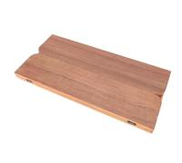 MasYosh Dessus de Table pour Camping-Car, Table Marine Pliable avec Finition Revêtue en Bois Massif avec Bord élégant en Métal scellé à la Main, pour Yacht, Bateau, ((595x580mm/23,43x22,83 Pouces))
