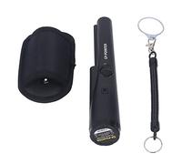 MasYosh Détecteur de métaux portatif, compteurs de métaux portatifs de haute précision avec la lumière de LED et l'alarme de vibration, pour des pièces d'or bijoux intérieur extérieur