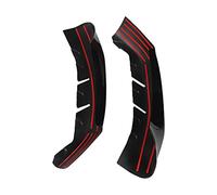 MasYosh Diffuseur de Pare-Chocs Avant, 2 Pcs Brillant Noir Lèvre Spoiler Splitter pour 5 Série G30 G31 M Sport 2017 2020, avec Installation Facile Aucun Forage Nécessaire