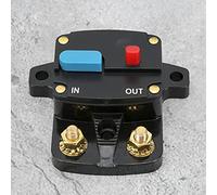 MasYosh Disjoncteur à Réinitialisation Automatique 12 V 250 A, Récupérable avec Bouton de Réinitialisation Manuelle pour la Protection du Système Audio Vidéo de Voiture, Empêche les