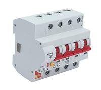 MasYosh Disjoncteur, Smart WiFi 4P Switch Remote AC 400V avec Verrouillage de sécurité, pour L'équipement de D'éclairage Extérieur à la Maison (16A)