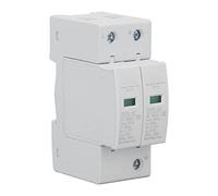 MasYosh Dispositif de Protection Contre Les Surtensions, 60KA 30KA IP20, Matériau PC Blanc, Conception Enfichable avec Indicateur D'état, pour la Protection des équipements électriques (2P 275V)