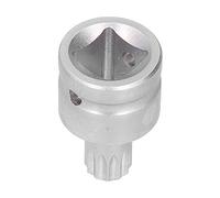 MasYosh Douille à Embout cannelé Triple carré M18 de 3/4 Po, Pièce de Perceuse électrique Universelle Anticorrosion en Ruban Métallique, avec Remplacement Direct pour la Réparation du