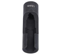 MasYosh Douille de Conduite de Carburant, Entraînement 1/2 Pouces, en Acier au Chrome Vanadium, Retrait Efficace pour les Fixations sur les Conduites D'injecteur, Tuyaux Coudés, (14mm)