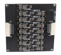 MasYosh Égaliseur de Batterie, Panneau D'équilibrage Actif avec Un Courant D'équilibrage de 1,2 A pour la Batterie LFP NCM, avec Une MOS Interne Ultra-Bas Améliorée (16S)