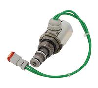 MasYosh Électrovanne 24 V, électrovanne de Chargeuse sur Pneus en Acier allié avec une Grande stabilité et fiabilité, pour CAT 824G 825G 826G 950F