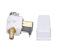 MasYosh Électrovanne, Interrupteur de Débit d'eau à Filetage Mâle DC 12 V G1/2 avec Fonction Anti-Retour et Filtre Amovible, pour Distributeur d'eau, Machine à Laver, Lave-Vaisselle