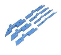 MasYosh Ensemble de Blocs de Configuration de Table de Routeur 7 Pièces, Jauge de Hauteur en Alliage D'aluminium avec Mesure Précise de la Profondeur, pour Outils de Travail du Bois et