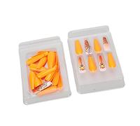 MasYosh Ensemble de Faux Ongles D'Halloween, 30 Pièces aux Designs