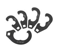 MasYosh Ensemble D'Outils de Réglage de Bras Pitman de Biellette de Direction, 5 Outils de Réglage en Métal Haute Résistance avec Boîte de Rangement, pour Cliquet D'entraînement de 1/2