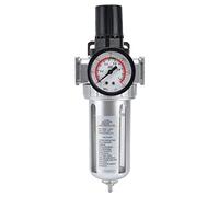 MasYosh Ensemble Régulateur de Filtre à Air comprimé, Alliage D'aluminium avec Récipient Transparent et Manomètre, pour Filtration de L'air, Séparation de L' et de L'eau dans les (200 francs suisses)