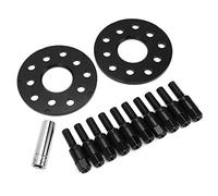 MasYosh Entretoises de Roue Centrées sur Le Moyeu 8mm en Alliage (Noire) | Alésage Central de 57,1 Mm, Modèle de Boulon /5x112, Antirouille, Remplacement Direct, pour T Reg 1999-2011