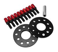 MasYosh Entretoises de Roue Centrées sur Le Moyeu 8mm en Alliage (Rouge) | Alésage Central de 57,1 Mm, Modèle de Boulon /5x112, Antirouille, Remplacement Direct, pour T Reg 1999-2011
