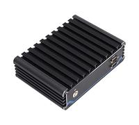 MasYosh Fanless Industrial Control Computer Dual CPU 4 Gigabit POE Port 16 Way GPIO 100-240V (Bouchon UE)
