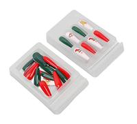 MasYosh Faux Ongles de Noël, Design Unique à Couverture complète. (0070