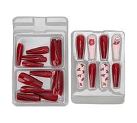 MasYosh Faux Ongles de Noël, Wraps Complets Autocollants (Tapez 2)