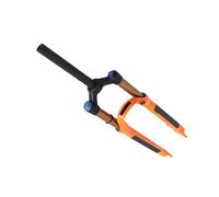 MasYosh Fourche à Suspension de Cycle, Fourche de Vélo de Montagne à Absorption des Chocs en Alliage de Course de 120 Mm avec Joints D'huile en éponge Intégrés, pour une Lubrification et (Ashash)