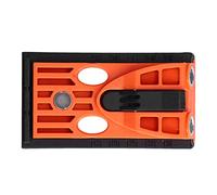 MasYosh Gabarit de Trou de Poche, Outil de Menuiserie en Bois ABS Réglable avec Aimant et Trou de Copeaux, échelle Métrique Impériale pour Meubles et Panneaux de Bois