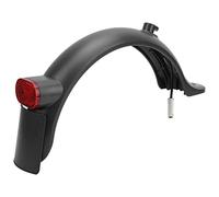 MasYosh Garde-Boue Arrière pour Scooter électrique, Matériau PC ABS Haute Résistance avec Feu Stop LED et Support de Plaque D'immatriculation, Universel pour M365 S1 Pro PRO2