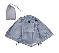 MasYosh Housse Anti-poussière pour Chenil pour Chien, Protection Solaire Imperméable pour Cage pour Animaux de Compagnie, 31,1 X 20,9 X 20,0 Pouces, Tissu Oxford Enduit d'argent 210D, pour Chiens