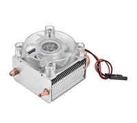 MasYosh Ice Tower Ventilateur de refroidissement pour processeur, haute vitesse avec dissipateur thermique RVB, matériau ABS robuste et acier inoxydable, compatible avec 3B 3B+ 4B