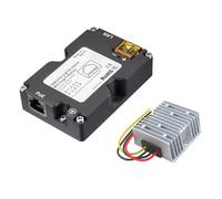 MasYosh Injecteur Gige Poe 150W, ABS ESD Safety DC Boost Converter 12V to 48V with 48-57V Injector, for Dish V2 Internet Kit