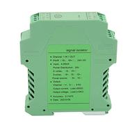 MasYosh Isolateur de Signal de Courant CC 1 sur 1 Out 4 à 20mAd Module de Conditionneur de Signal Anti-interférence PLC Module 24V
