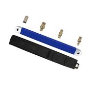 MasYosh Jeu de Clés D'extension, clé D'extension à Cliquet Multifonctionnelle en Acier à Haute Teneur en Carbone avec 3 Adaptateurs, pour les Conversions Standard et de Haute Précision