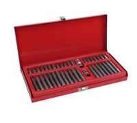 MasYosh Jeu de Forets à Percussion 1/2 Pouces X 10mm 3/8 Pouces X 10mm, 40 Pièces, Entraînement Professionnel, Mèches à Cannelure Hexagonale CRV avec Boîte de Rangement pour la