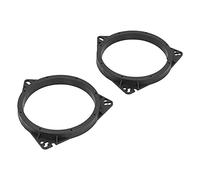 MasYosh Joints de Haut-Parleur de Voiture 2 Pièces, Anneaux D'espacement de Haut-Parleur en Matériau ABS pour, avec Une Forte stabilité et de Haute qualité