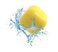 MasYosh Jouet de Water-Polo en Silicone Souple et Sûr, Aimant D'adsorption Automatique, Jouet D'injection d'eau pour Enfants, Couleur Vive pour Cour, Piscine, Plage, Matériau : Silicone (Jaune)